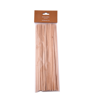 Brochettes En bois MONOPRIX 25CM X 100 Pièces - 660
