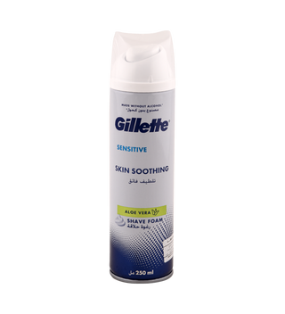 Mousse à Raser Sensitive Soothing 200ml - GILETTE