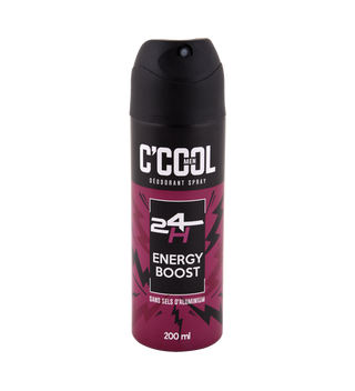 Déodorant homme Energy boost C'COOL 200ML - 930