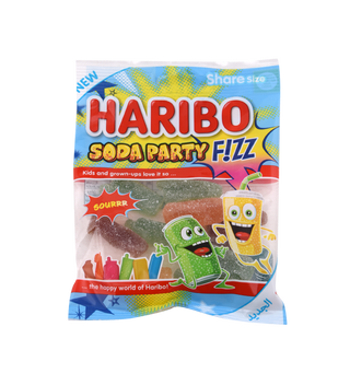 Bonbon gélifié Soda Party HARIBO FIZZ 70G - 552
