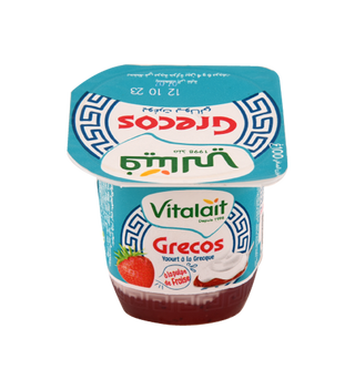 Yaourt à la gecque Fraise gECOS 100g - 556