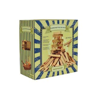 200 PLANCHETTES EN BOIS