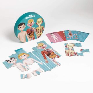 PUZZLE HUMAN BODY 100 PCS