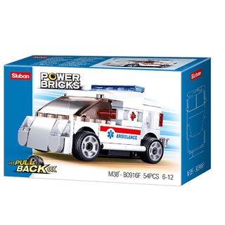 Sluban kocke, ambulantno vozilo 54 kom