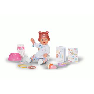 Baby Born lutka Emma teddy style 43cm ,