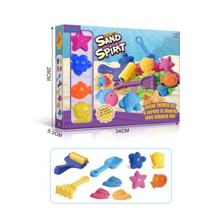 Merx kinetički pesak sa modlama, morski svet ,