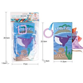 GDT igračka senzorna knjiga, morske životinje ,