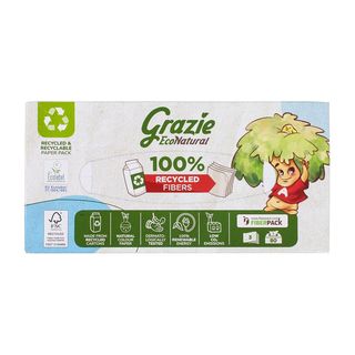 GRAZIE natural papirne maramice 3 sloja 80 KOM