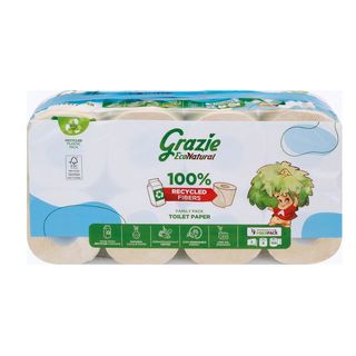 GRAZIE natural toalet papir 3 sloja 8 KOM