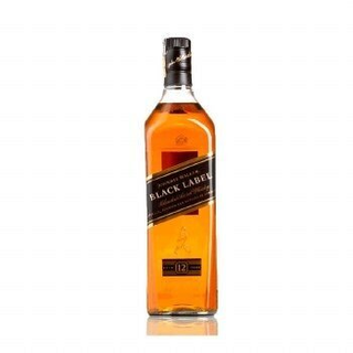 Johnnie Walker Black Label 12-Year-Old Whiskey, 375ml