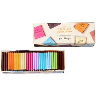 Etui 30 Carrés Chocolat Dégustation 135g