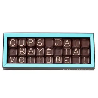 Boite À Messages - 27 Chocolats Chocolat Au Lait