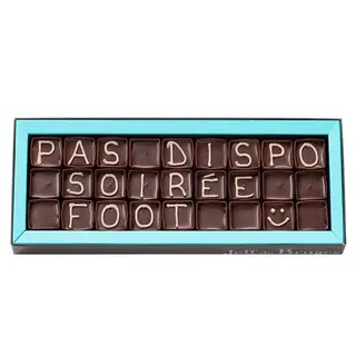 Boite À Messages - 27 Chocolats Chocolat Lait & Noir