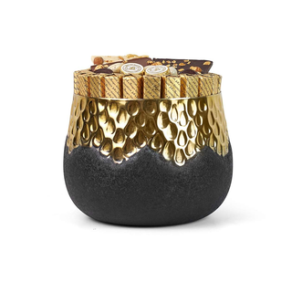 Cache Pot Doré Gm
