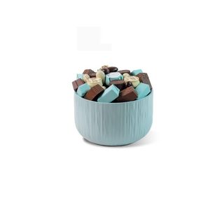 Photophore Vert Avec 350g De Chocolats