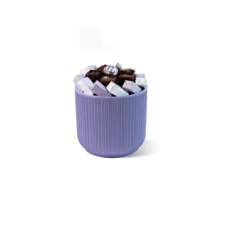 Pot Mauve Avec 350g De Chocolats
