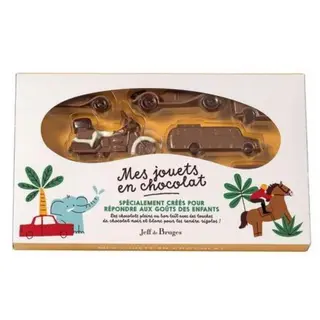 Boite Choco’jouets Voiture En Chocolat Au Lait