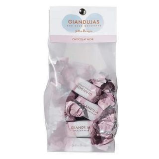 Sachet Giandujas Aux Deux Noisettes Chocolat Noir - 150g