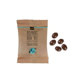 Amandes Enrobées De Chocolat Noir