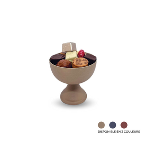 Coupe Métal Ronde Pm Avec 100g De Chocolats