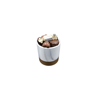 Pot En Marbre Pm Avec 200g De Chocolat