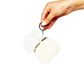 Porte Monnaie Pompon Avec 50g De Chocolats