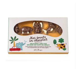 Boite Choco'jouets Zoo En Chocolat Au Lait