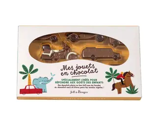 Boite Choco'jouets Voiture En Chocolat Au Lait