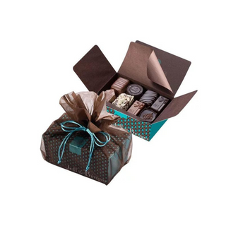 Ballotin 250g Et Pochette Organdi Marron