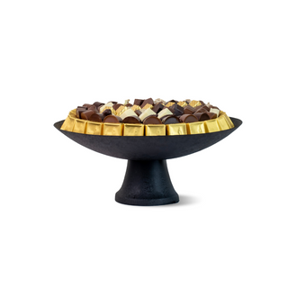 Plat À Tarte Détail Doré Pm Avec 1.250kg De Chocolats