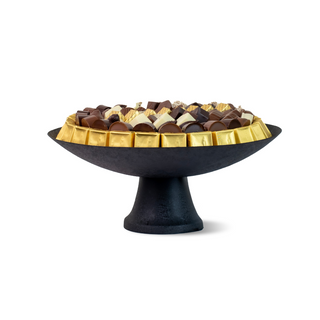 Plat À Tarte Détail Doré Mm Avec 2kg De Chocolats