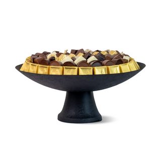 Plat À Tarte Détail Doré Gm Avec 3kg De Chocolats
