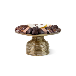 Plat Sur Pied Tressé Mm Avec 1kg De Chocolats