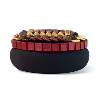 Saladier Noir / Bordeaux Pm Avec 1.5 Kg