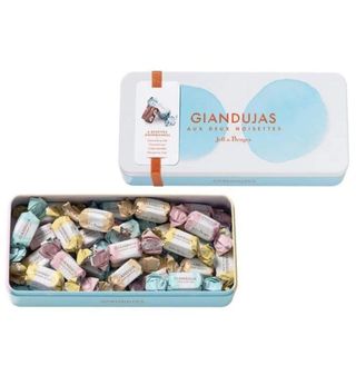 Boite Métal Giandujas Aux Deux Noisettes Assortis