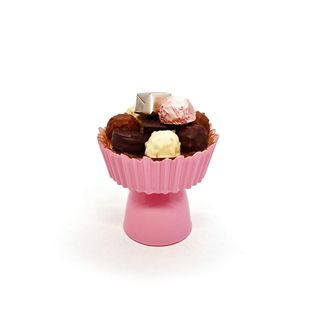 Coupelle Papillon Sur Pied Avec 105g Du Chocolat