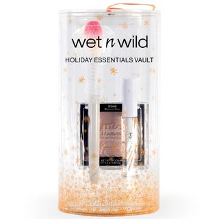 WETNWILD set èetkica za rumenilo + maskara + highlighter