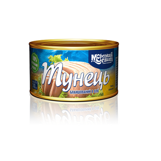 Тунець Морський Світ в Олії з/б 240г