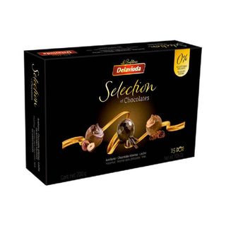 Assortiment de Chocolats sans Sucre Delaviuda 200g