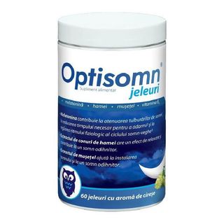 Zdrovit Optisomn 60 Jeleuri Gumate Cu Aroma De Cirese