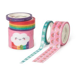 Conjunto 3 Washi Tapes Coloridos - Arco-Íris
