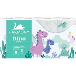 Toaletni Papir Harmony Dino 3Sl. 8 Kom