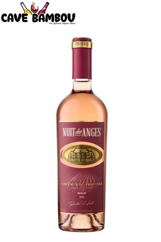Vin Rose Nuit Des Anges Coteaux De Province