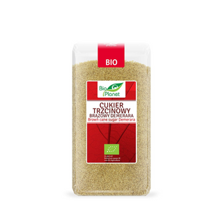 Cukier Trzcinowy Brązowy Demerara Bio 500 G - Bio Planet