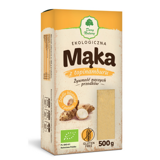 Dary Natury Mąka Z Topinamburu Bezglutenowa Bio 500 G