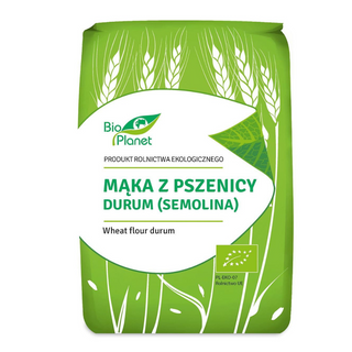 Bio Planet Mąka Z Pszenicy Durum (semolina) Bio 1 Kg