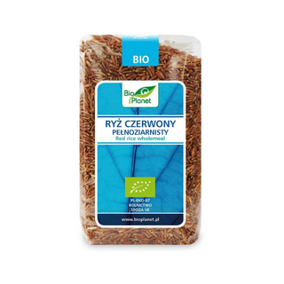 Bio Planet Ryż Czerwony Pełnoziarnisty Bio 500 G