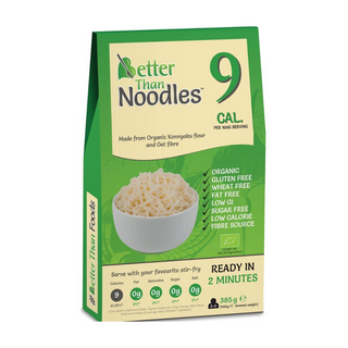 Better Than Foods Makaron (konjac Typu Noodle) Bezglutenowy Bio 385 G