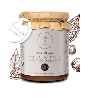 Orzechownia Naturelka Miazga Laskowo-kakaowa 500 G