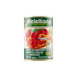 Metelliana Pomidory Bez Skórki Kostka 400 G